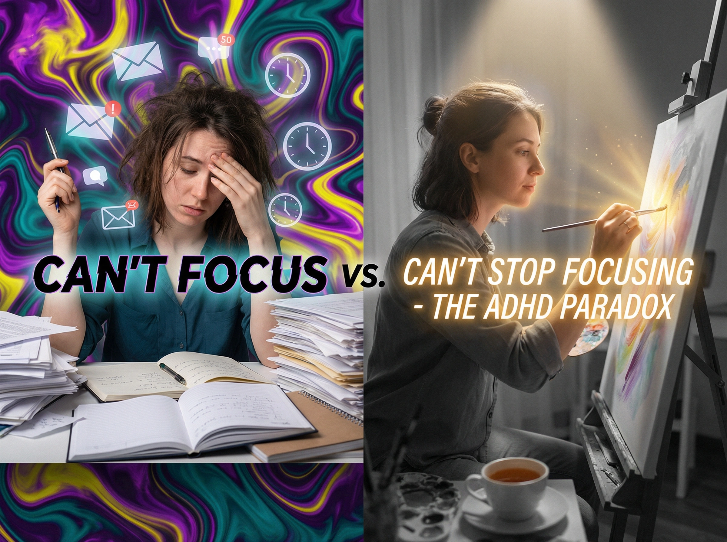 The Focus Paradox Visual