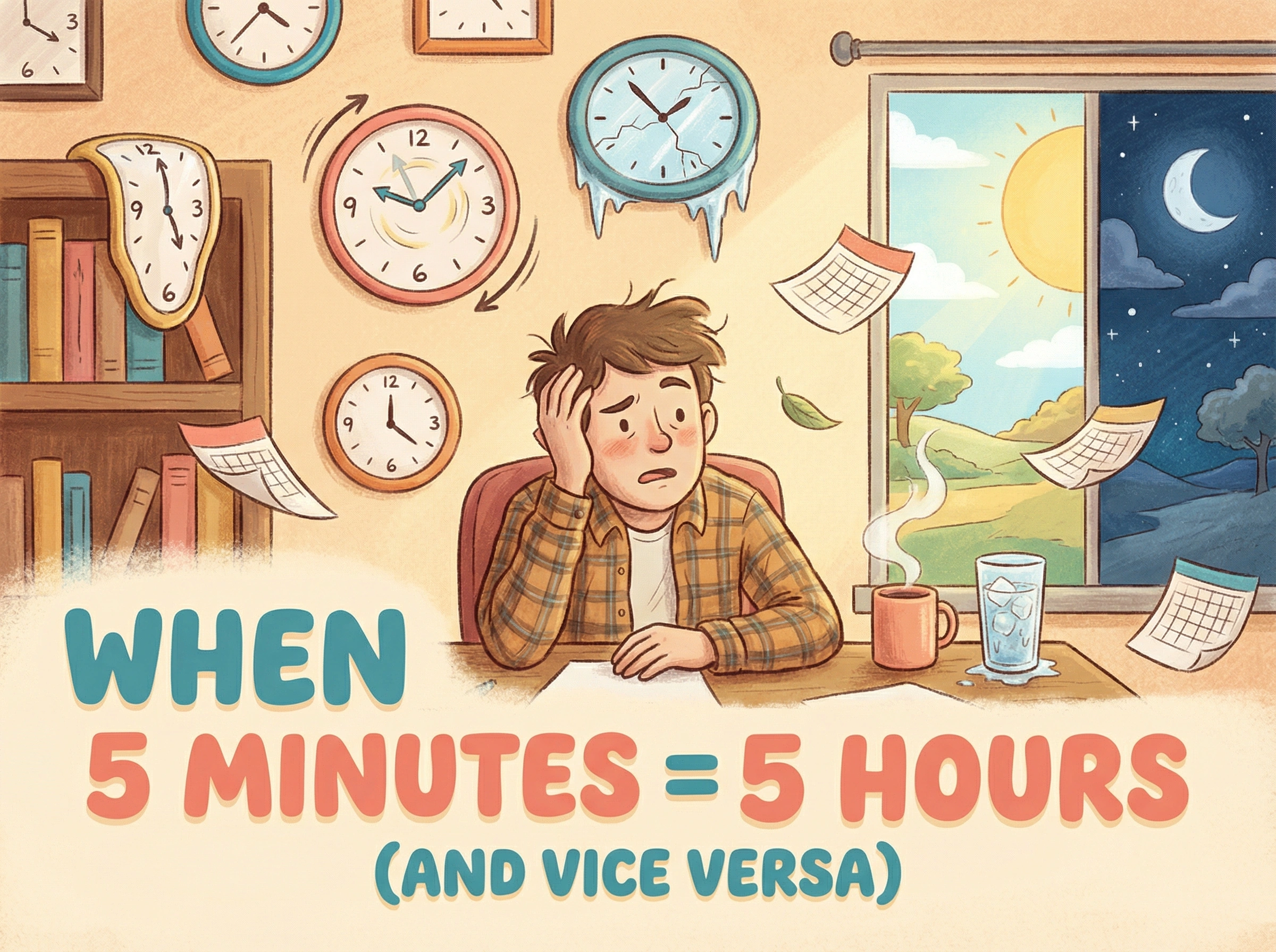 Time Blindness Illustration