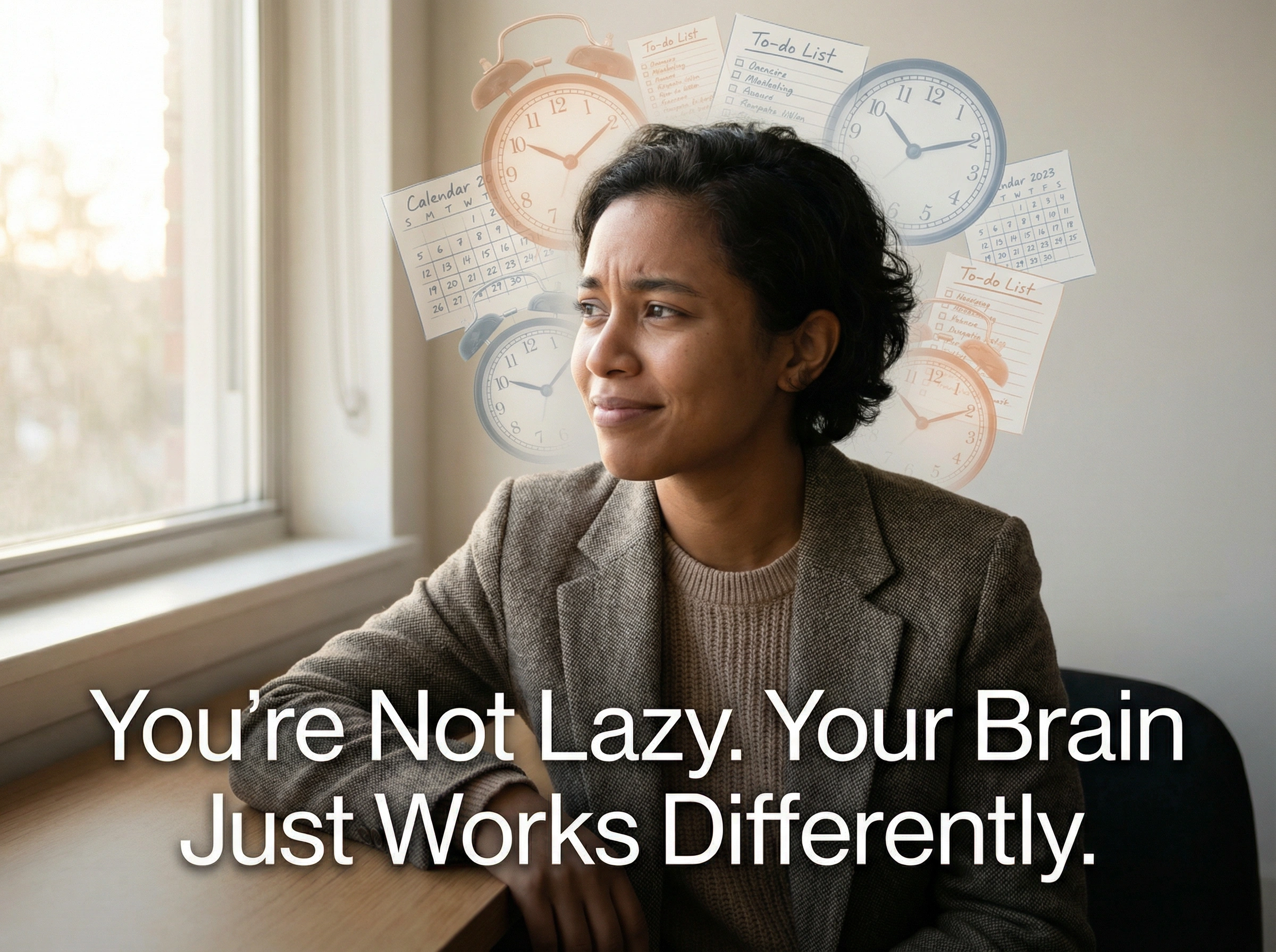 You're Not Lazy. Your Brain Just Works Differently