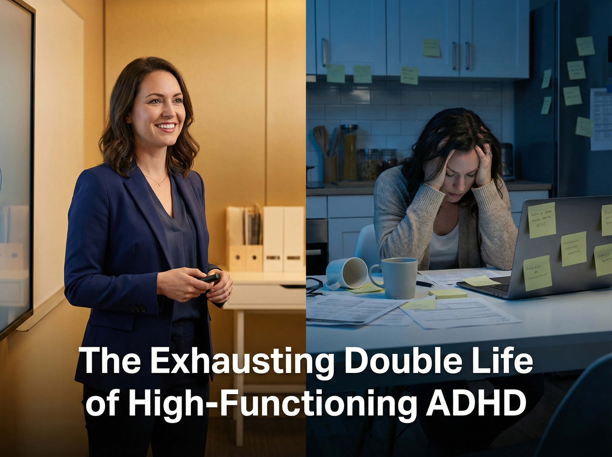 The Exhausting Double Life of High-Functioning ADHD