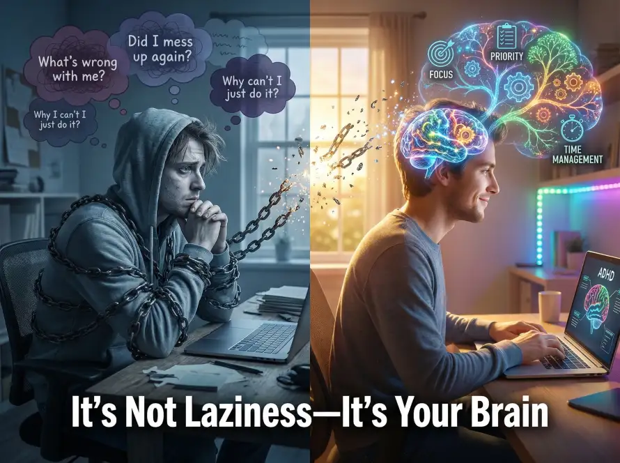 When Procrastination Is Actually a Symptom