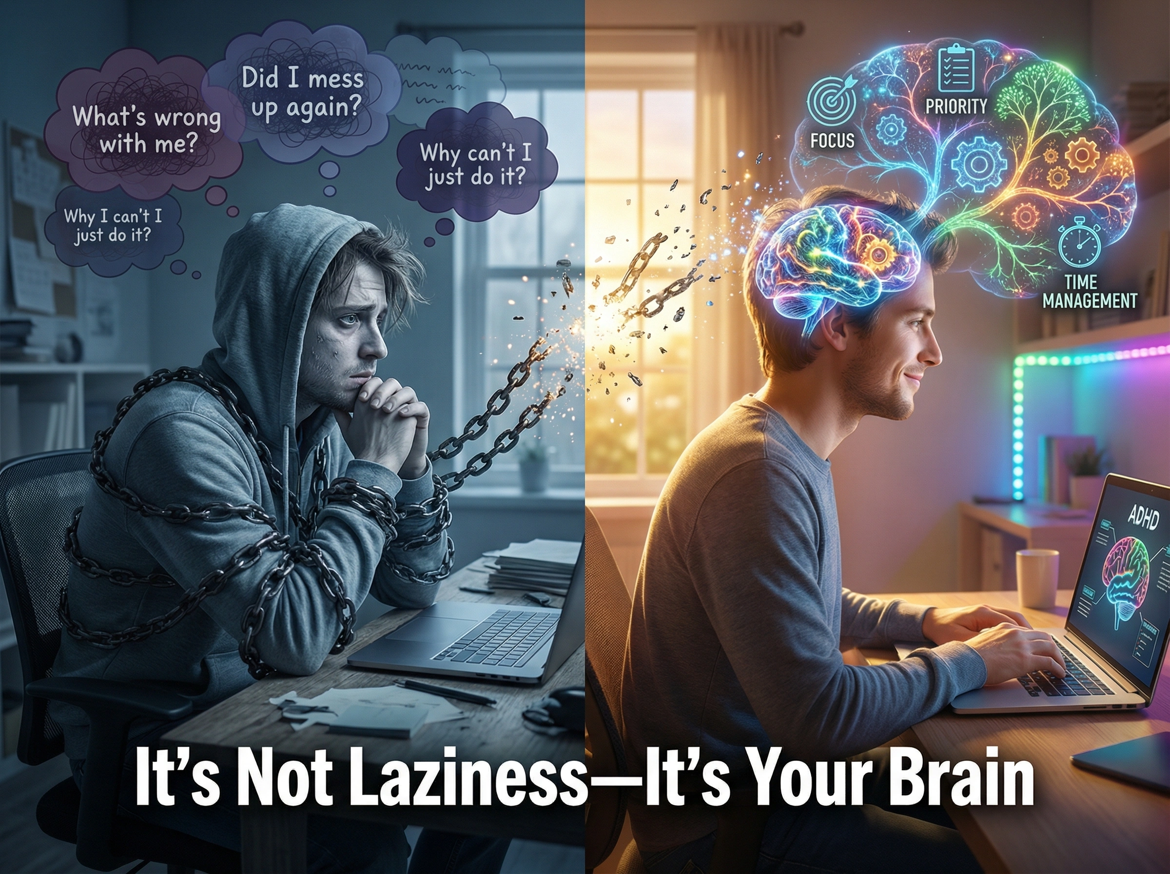 When Procrastination Is Actually a Symptom